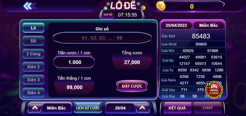 Một số cách soi cầu lô xiên 2